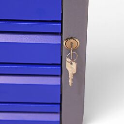 Gebrauchte Werkbänke Arbeitstisch mit 7 Schubladen