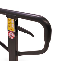 Transpalette occasion transpalette longue fourche 1500 mm hauteur de lever 85-200 mm Occasion