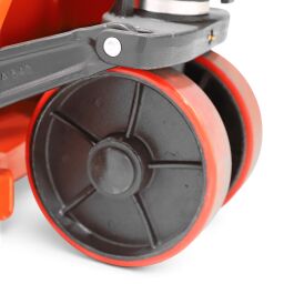 Transpalette occasion transpalette longue fourche 1500 mm hauteur de lever 85-200 mm Occasion