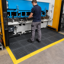 Tapis antifatigue tapis modulaire anti-fatigue Mastic d'étanchéité pour carrelage avec bords de sécurité inclus