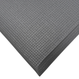 Tapis antifatigue avec une structure de grille grise