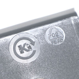 Kunststoff-Lagerbehälter 0.4 Liter – recyceltes HDPE – stapelbar