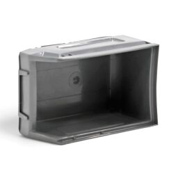 Bac de rangement en plastique de 1 litres – en PEHD recyclé – empilable