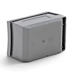 Bac de rangement en plastique de 1 litres – en PEHD recyclé – empilable