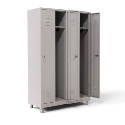 Used Locker cabinet 4 doors (cylinder lock)