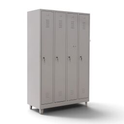 Used Locker cabinet 4 doors (cylinder lock)