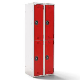Used Locker cabinet 4 doors (cylinder lock)