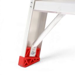 Gebrauchte Industrietreppe doppelseitig, 2x5 Stufen
