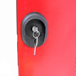 Used Locker cabinet 4 doors (cylinder lock)