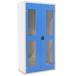 Armoire d'entrepôt occasion armoire d'équipement 2 portes (cylindre) Occasion