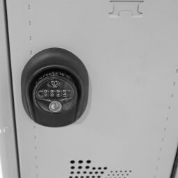 Magazijnkasten gebruikt lockerkast 4 deuren (cilindersluiting)