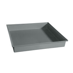 Plastic trays Retention Basin Retention Basin for 4x 200 litre steel /plastic drums.  L: 1280, W: 1280, H: 180 (mm). Article code: 48-10395