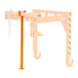 Tilting container accessories Tilting container crossbeam crossbeam support.  H: 1000 (mm). Article code: 18TS-1520