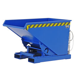 Automatic tilting tilting container automatic tilting container not suitable for hand pallet trucks