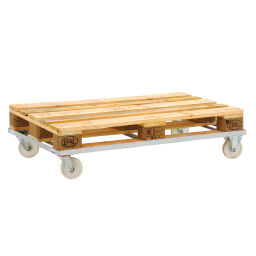 Carrier pallet carrier suitable for pallet size 1200x800 mm