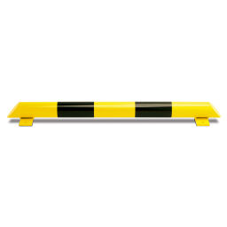 Collision Protection Safety and marking bumper protection Protective bar - 1200 mm long.  L: 1200, W: 76, H: 86 (mm). Article code: 42.199.14.143