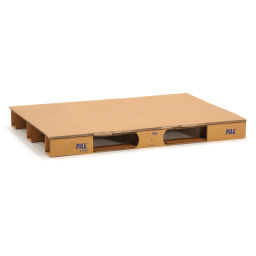 Pallet corrugated cardboard pallet 4-sided.  L: 1200, W: 800, H: 125 (mm). Article code: 43-905000