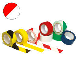 Floor marking and tape safety and marking tape 50 mm x 33 m red/white