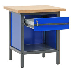 Etablis table de travail avec 1 tiroir, 75 cm