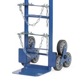 Trappensteekwagen fetra trappen steekwagen voor 1 gasfles, 20, 40 of 50 liter, Ø 204-229 mm