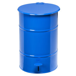 Waste bin Waste and cleaning metal waste bin with lid to pedal frame Article arrangement:  New.  L: 360, W: 360, H: 475 (mm). Article code: 96-KM30BF