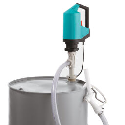 Vatenhandelingapparatuur elektropomp voor vaten allround-set.  Artikelcode: 48-10439