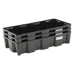 Kunststof lekbakken opvangbak modulaire lekbak - 35 liter