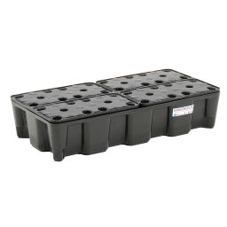 Plastic trays retention basin retention basin modular leakingbucket, with grid - 35 liter