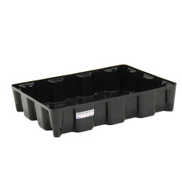Plastic trays Retention Basin Retention Basin modular leakingbucket - 60 liter.  L: 800, W: 600, H: 165 (mm). Article code: 48-10708