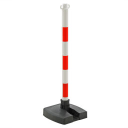 Safety and marking safety markings folding display stand for chains - red/white 42.175.15.959