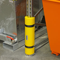 Safety and marking pallet rack