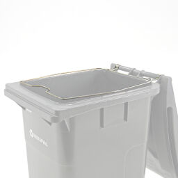 Plastic waste container Waste and cleaning accessories waste bag holder.  L: 725, W: 580,  (mm). Article code: 99-447-SH240
