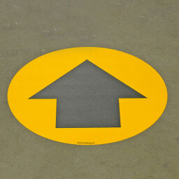 Signs Safety and marking floor marking directional arrow Options:  per unit.  L: 430, W: 430,  (mm). Article code: 51FM-01