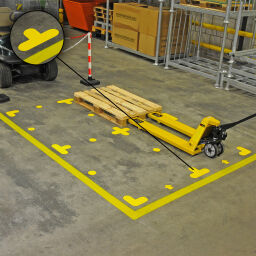 Floor marking and tape Safety and marking floor marking signal markers T-shape.  L: 300, W: 200,  (mm). Article code: 51FSY-T