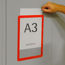 Affichage de bureau porte-documents a3 magnétique