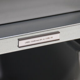 Affichage de bureau portes étiquettes magnétique