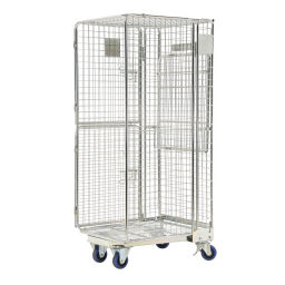 Full security roll cage combination kit incl. 8 plastic containers 
