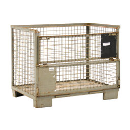 Caisse grillagée pool crate UIC 435-3