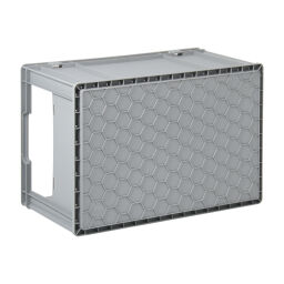 Bacs gerbables Euronorm bacs gerbable Euronorm 1 côté court demi-ouvert