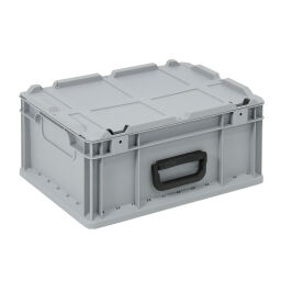 Stacking box plastic accessories handle