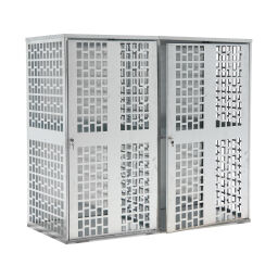 Gas cylinder storage for 20 cylinders 11-kg