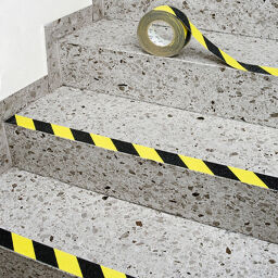 Floor marking and tape self adhesive, non skid - 25 mm