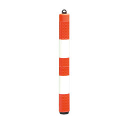 Traffic marking safety and marking street marker plastic pin with chain confirmation - 1050 mm high