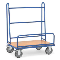 Glass/plate container Fetra plate trolley one-sided.  L: 1270, W: 810, H: 1320 (mm). Article code: 854413