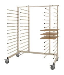 Trolleys with carrier spars warehouse trolley kongamek carrier spar trolley one-sided