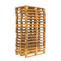 Pallet wooden pallet batch offer used.  L: 1200, W: 800,  (mm). Article code: 99-9909GB-SET