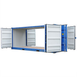 Container de stockage full acces 20 ft. portes doubles Sur mesure