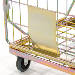 Laundry roll container Roll cage fixed construction.  L: 870, W: 660, H: 1700 (mm). Article code: 99-1042