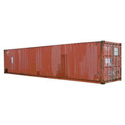 Gebruikte Container materiaalcontainer 40 ft A-kwaliteit.  L: 12158, B: 2438, H: 2591 (mm). Artikelcode: 99-264GB