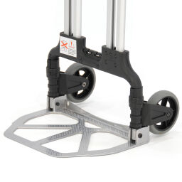 Sack truck foldable hand truck fully foldable.  L: 400, W: 410, H: 1000 (mm). Article code: 99-5342